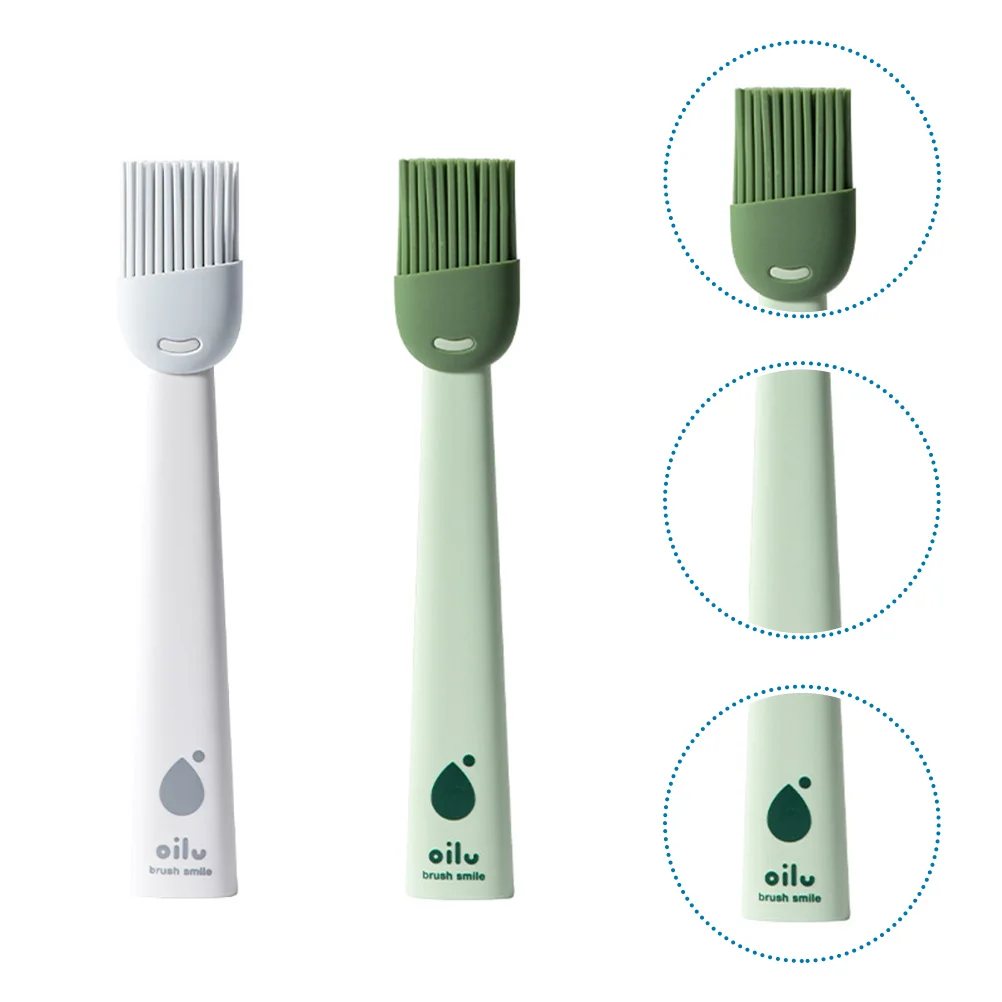

2pcs Multi-use Baking Brushes BBQ Sauce Brushes Kitchen Pastries Brushes