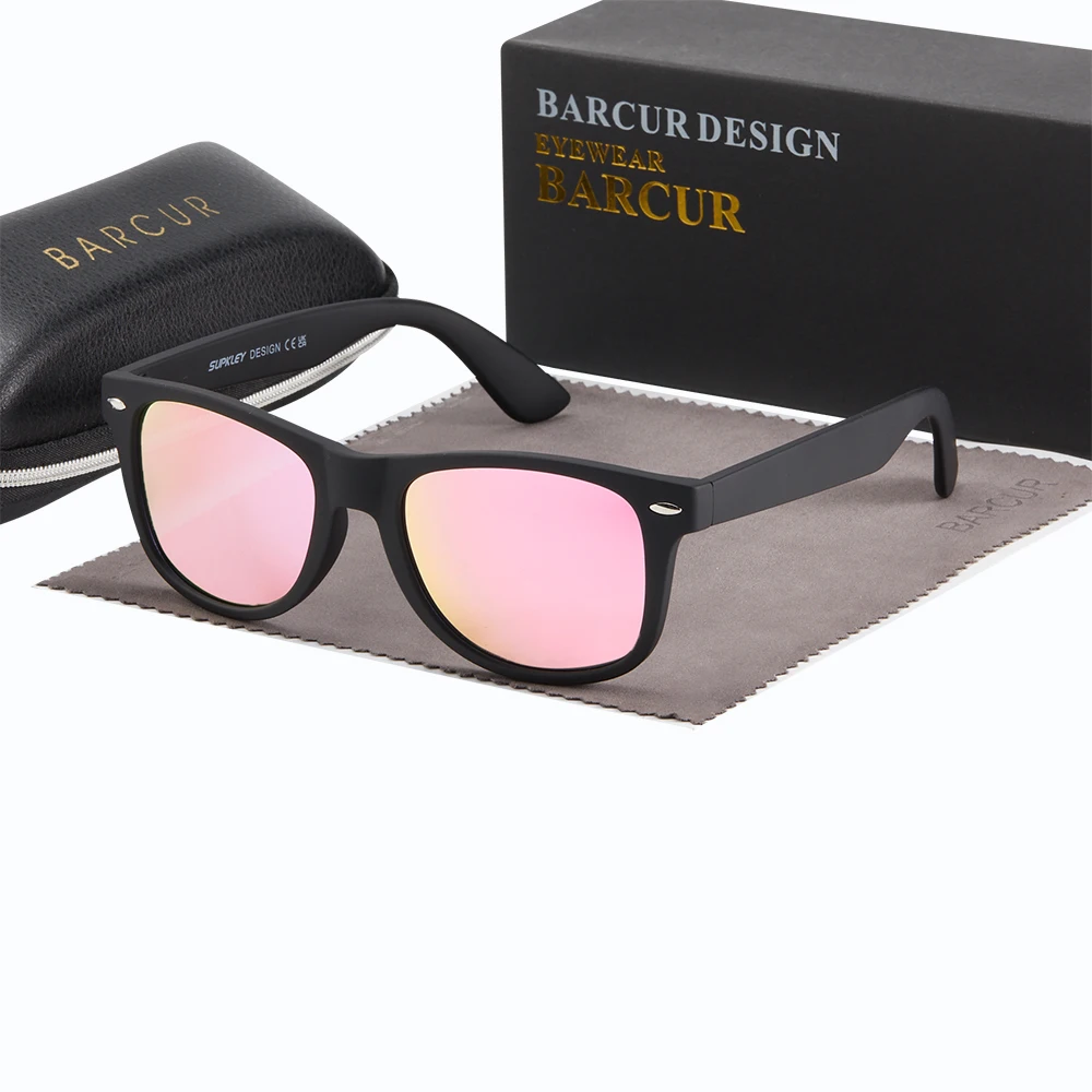 Поляризованные солнцезащитные очки Barcur для мужчин и женщин. Ультратонкая