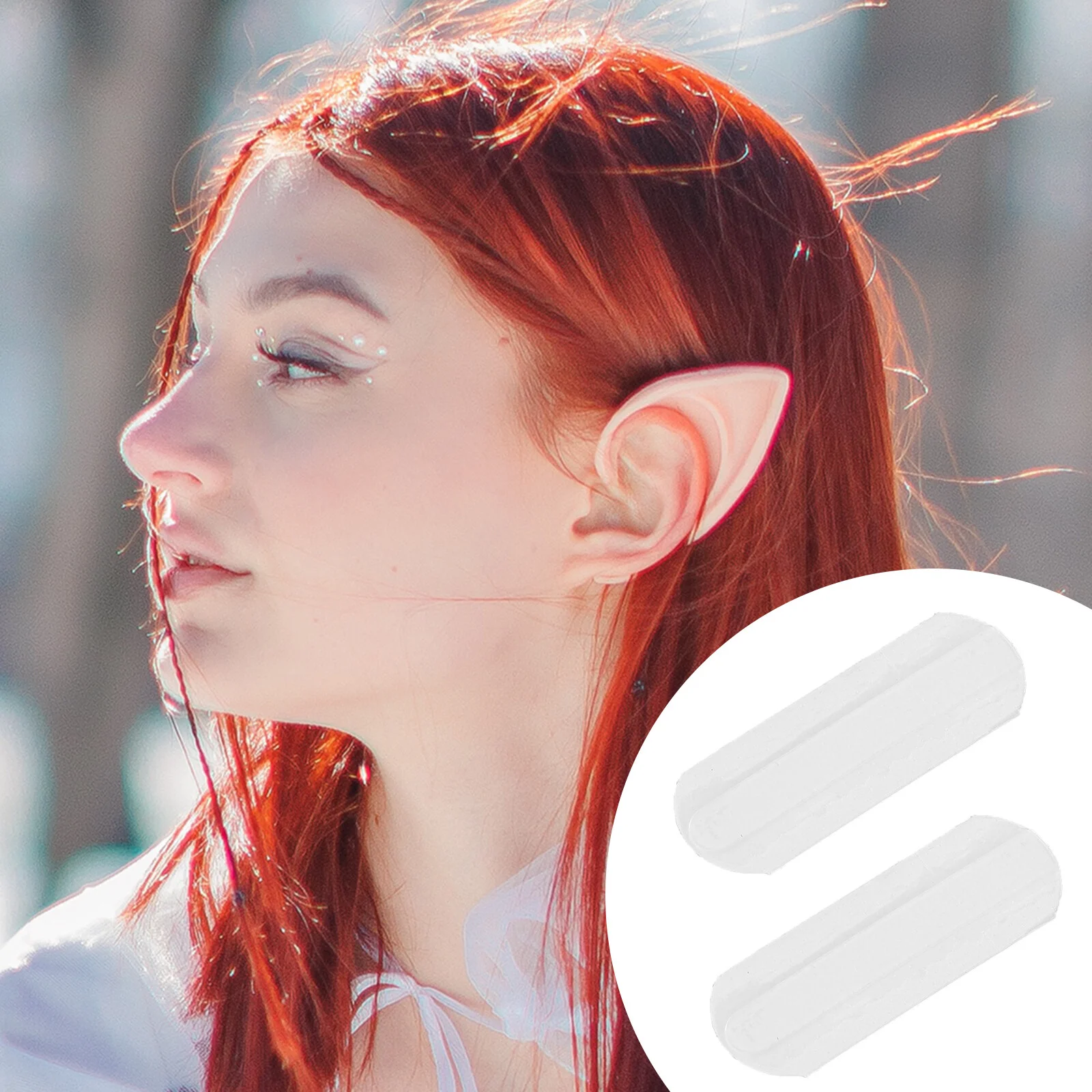 

30 Pcs Earmuffs Vertical Tape Erect Ears Women Elf Veneer Patch Sticker Correction