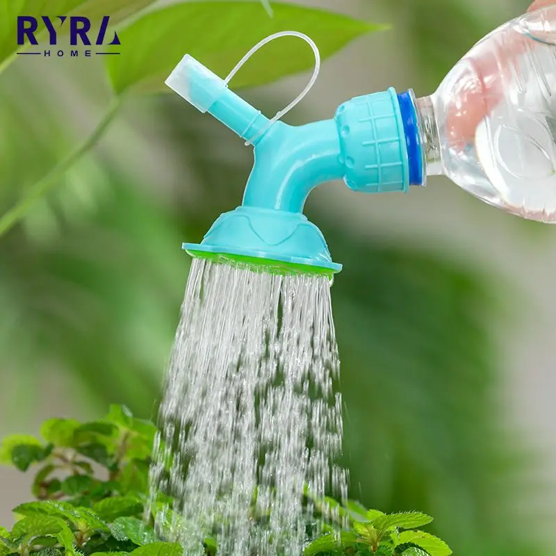 

2In1 Plastic Sprinkler Nozzle Watering Bottle Water Cans For Flower Irrigation Watering Bottle Head Garden Tools Watering Head