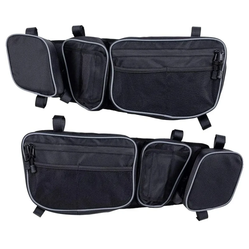 

Водонепроницаемые Передние Верхние Сумки Для Дверей UTV С Держателем Для Стаканов И Съемной Накладкой Для Коленей Для Can-Am ...