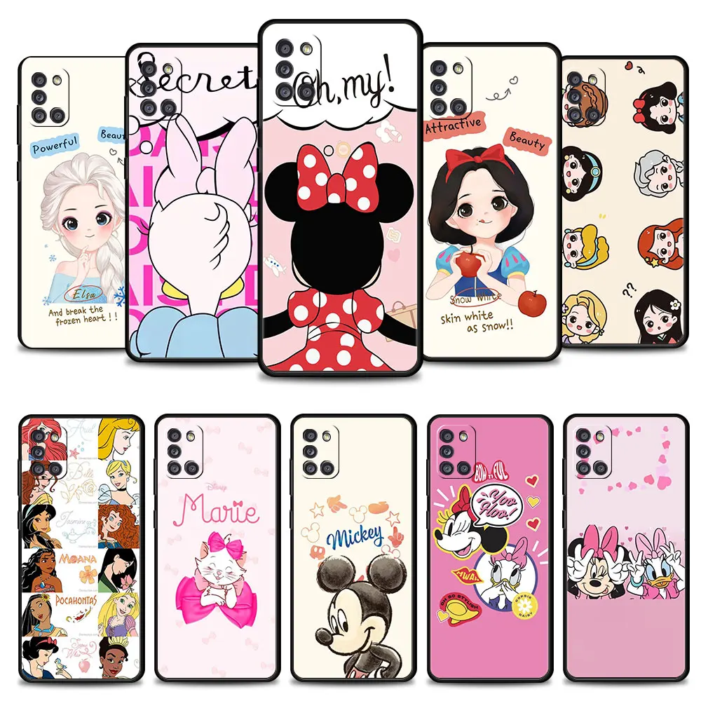 

Disney Minnie Daisy Cartoon Princess Case For Samsung Galaxy A73 A53 A71 A51 A41 A31 A33 A22 A12 A21s A13 A32 A52s A72 A52 A23