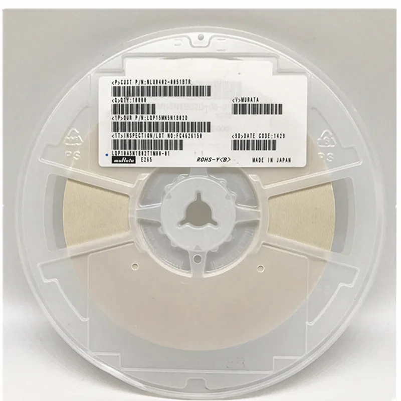 

0201 10nH RF пластырь индуктор тонкой пленки LQP03TN10NH04D 100 шт.