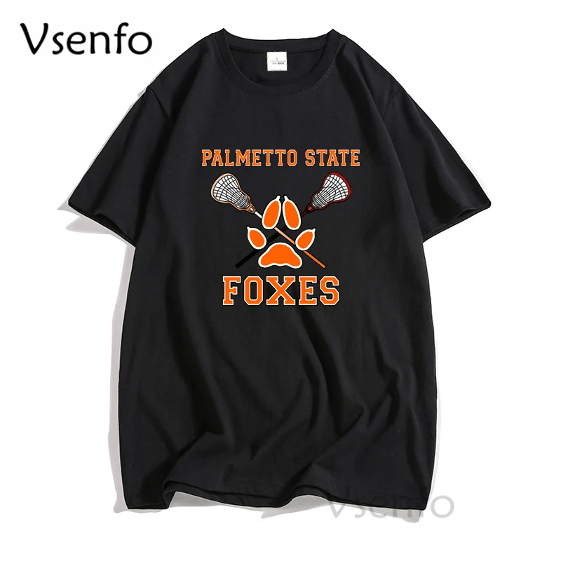 Palmetto State Foxes T Shirts Men Cotton All for The Game Nora Sakavic T Shirt Funny O-neck Casual Short Sleeve Tee Shirt Tops