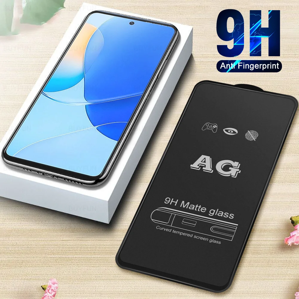 

1pcs Frosted Matte Tempered Glass For Huawei Nova 9 SE 4G Full Cover Screen Protectors Nova9SE 5G Protection Safety Phones Film