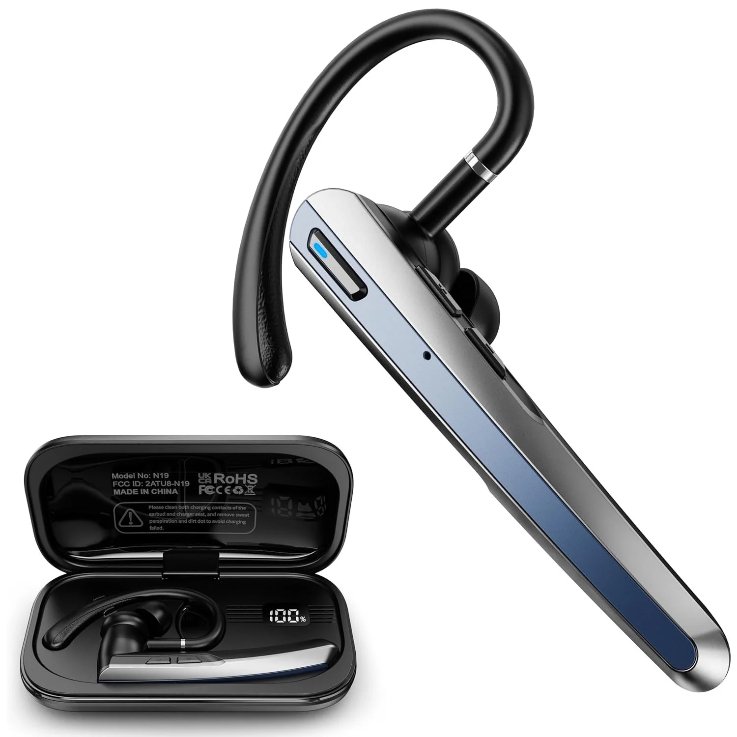 Bluetooth-гарнитура с шумоподавлением спортивные наушники водонепроницаемые