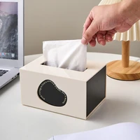 modern acrylic tissue box fashion napkin holder home decoration living room desk decor accessories decorative box wipe case