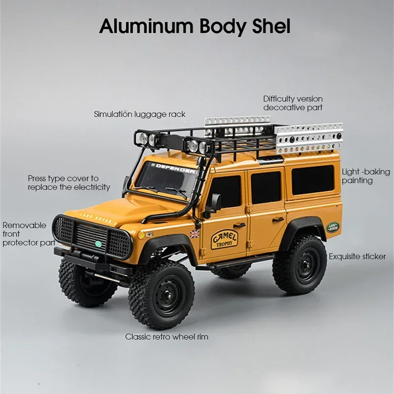 1:18 MN-111 полномасштабная имитационная модель автомобиля Land Rover Defender Professional 4WD