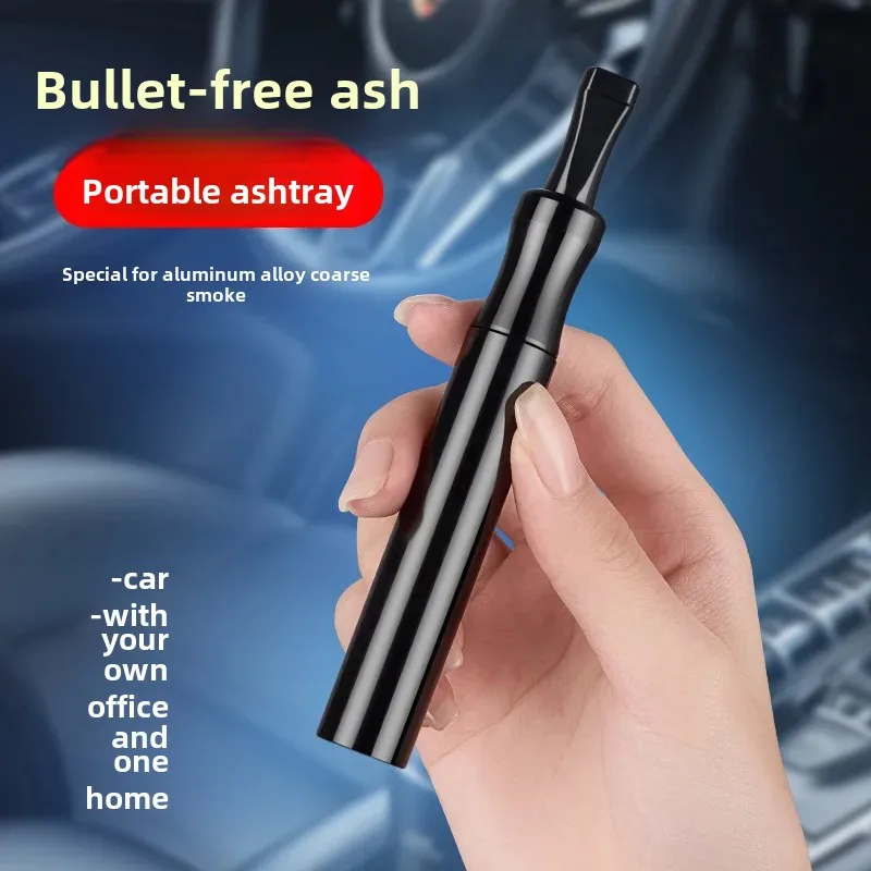 Пепельница дымчато-серая для мужчин и женщин многофункциональная пепельница