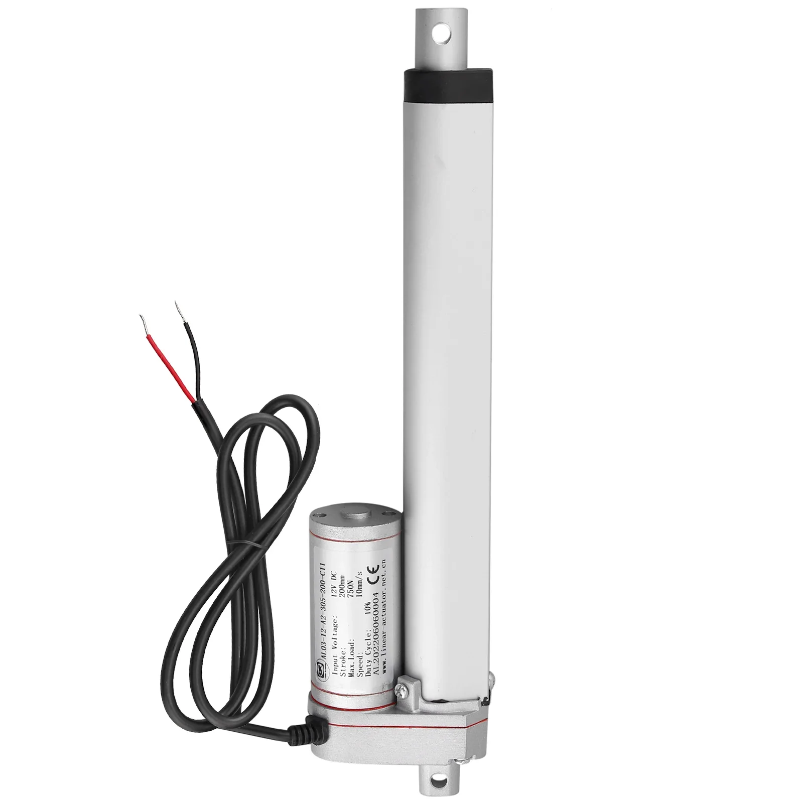 Электрический линейный привод 100 Н 150 200 250 мм 300 350 400