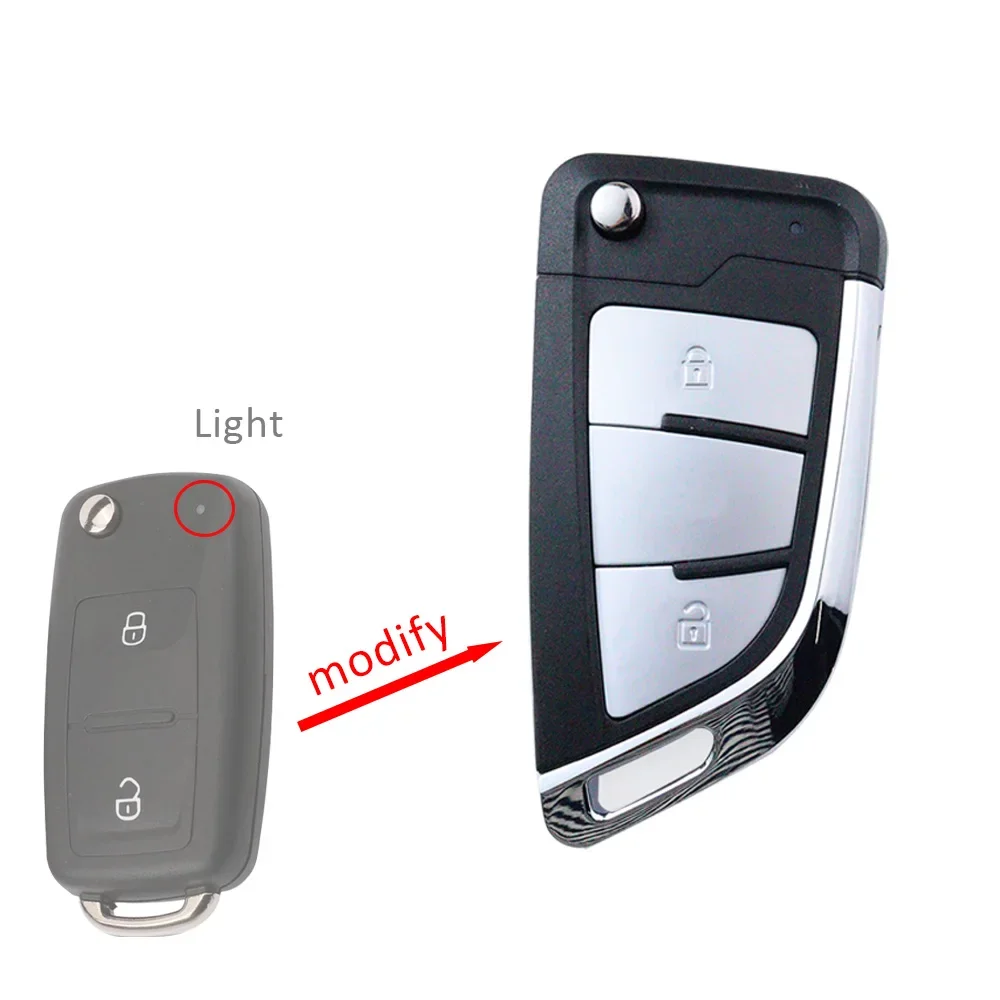 

Автомобильный брелок для ключей, корпус для Vw B5 для Volkswagen Beetle/Caddy/Passat/Golf/Jetta/Polo/Scirocco/Tiguan/Touran/Skoda/Seat