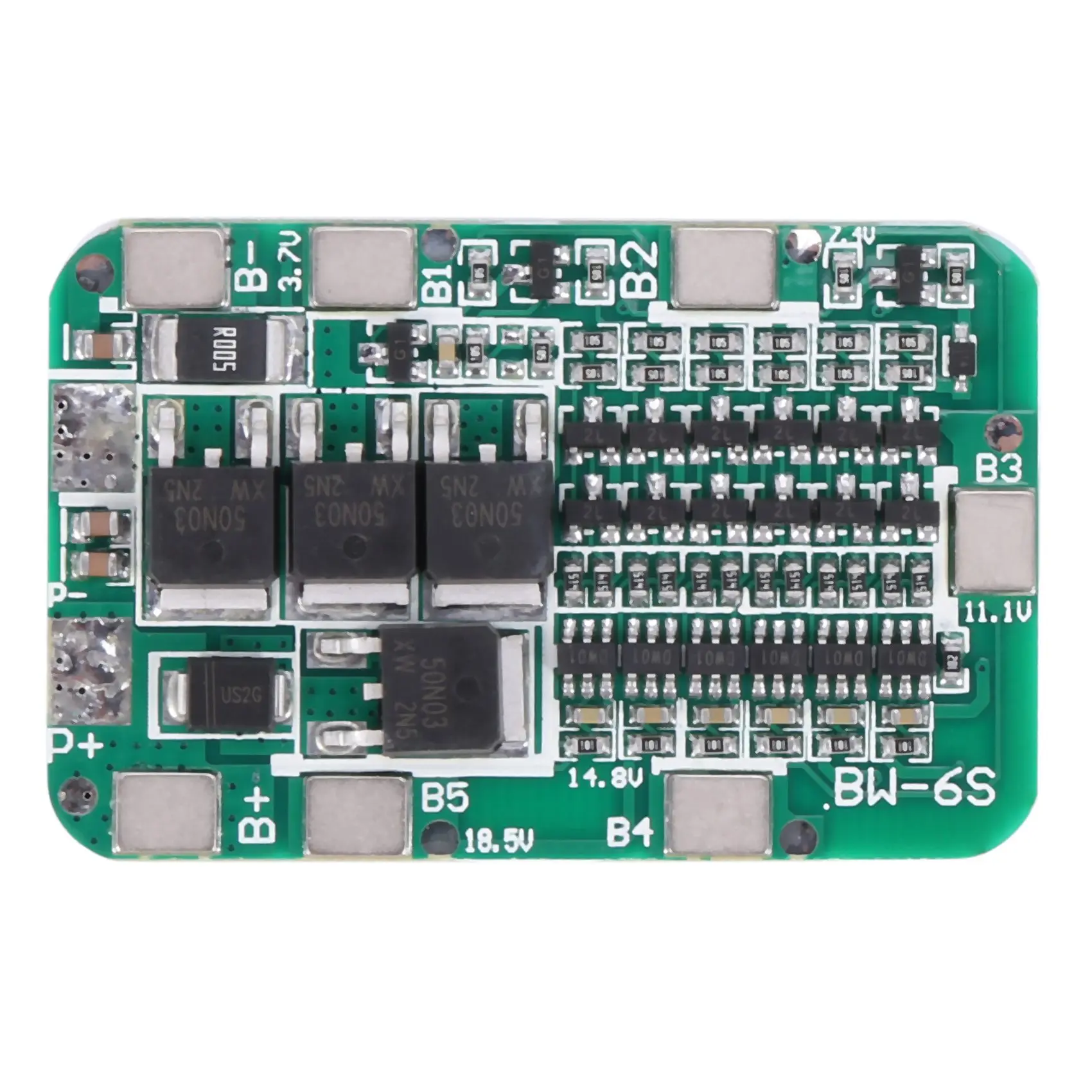 

6S 15A 24V PCB BMS Charger Protection Board for 6 18650 -Ion Lithium Battery Cell Module DIY Kit