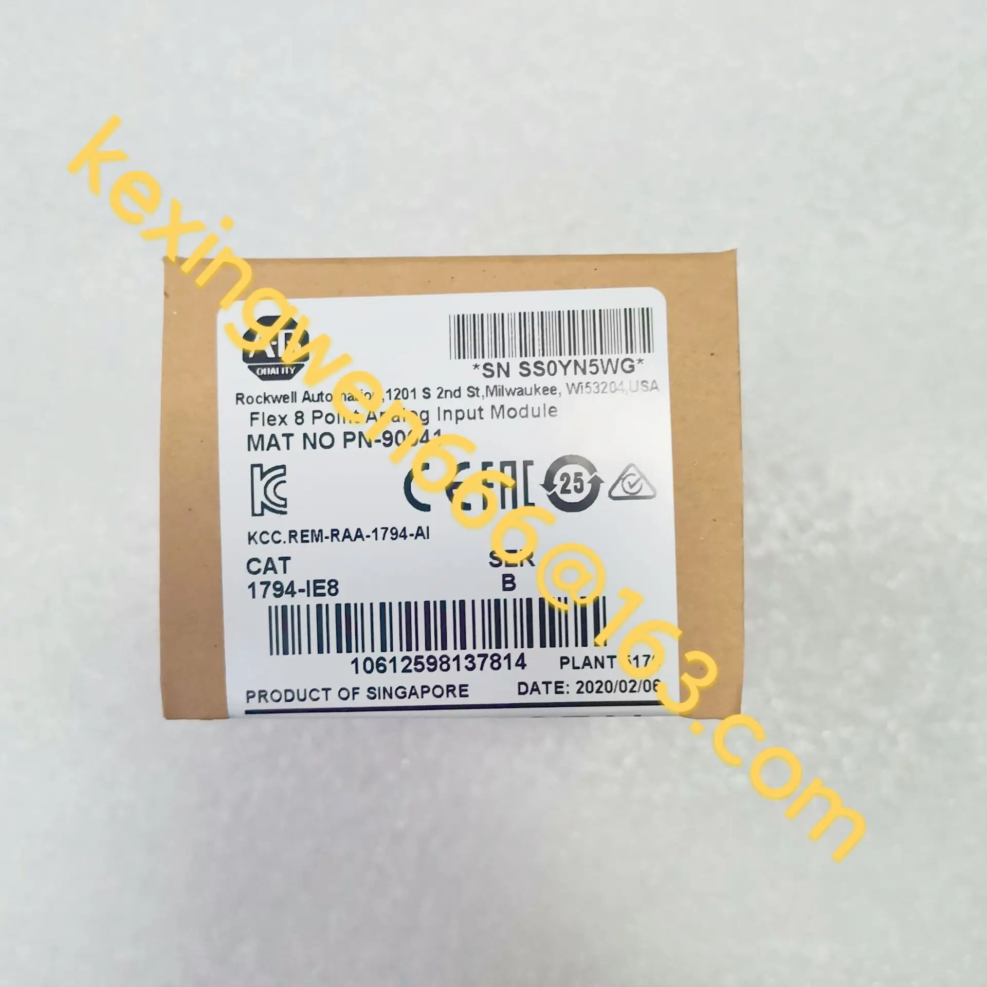 

Новый оригинальный ПЛК-модуль 1794-IE8 1762-OW16