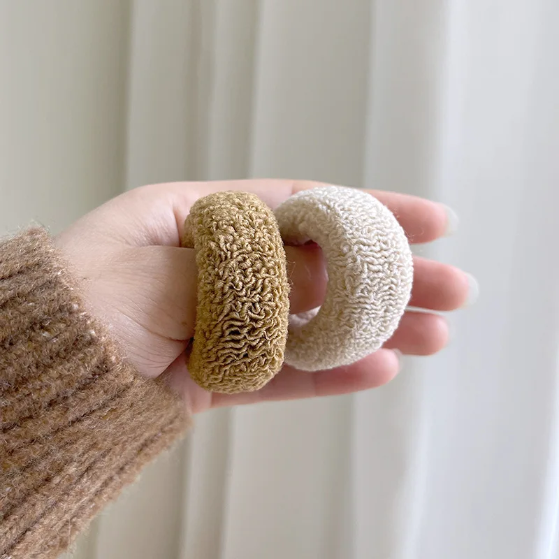 Эластичные резинки для волос 6 шт цвет в ассортименте