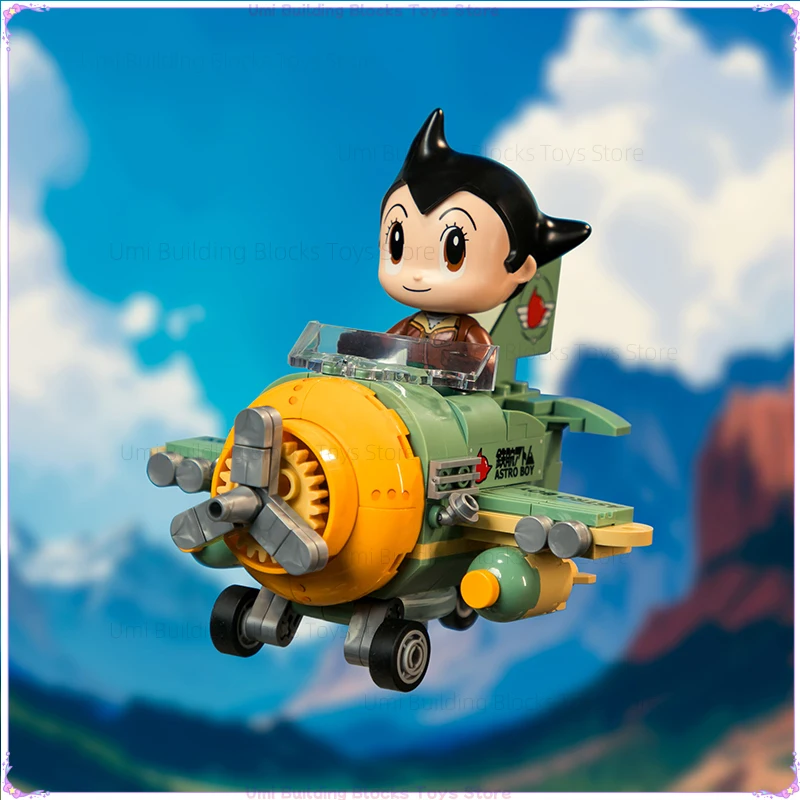Железная рука Astro Boy замечательный автомобиль собранные строительные блоки