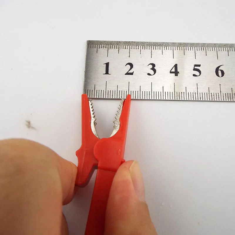 Штекер баннера 4 мм и зажим типа крокодил зонд с зажимом Электрический тестовый