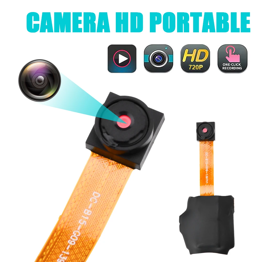 Mini Camera DIY Module Security Protection Smart Home Compact Small Camera Sports DVR Surveillance Camcorder Loop Recording