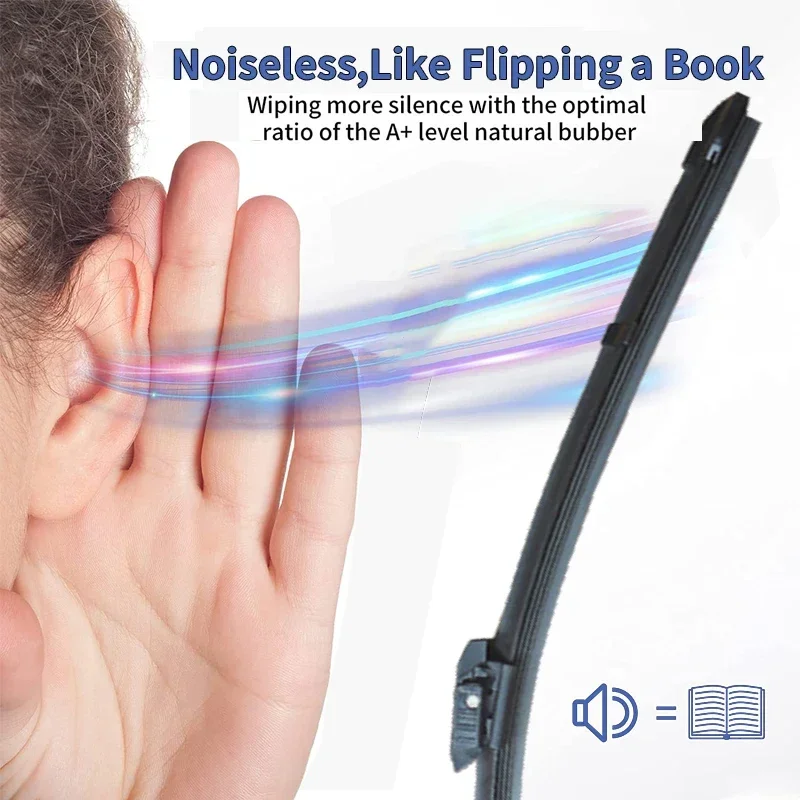 Передние щетки стеклоочистителя для Renault Dacia Dokker 2016-2021 Streetway лобовое стекло