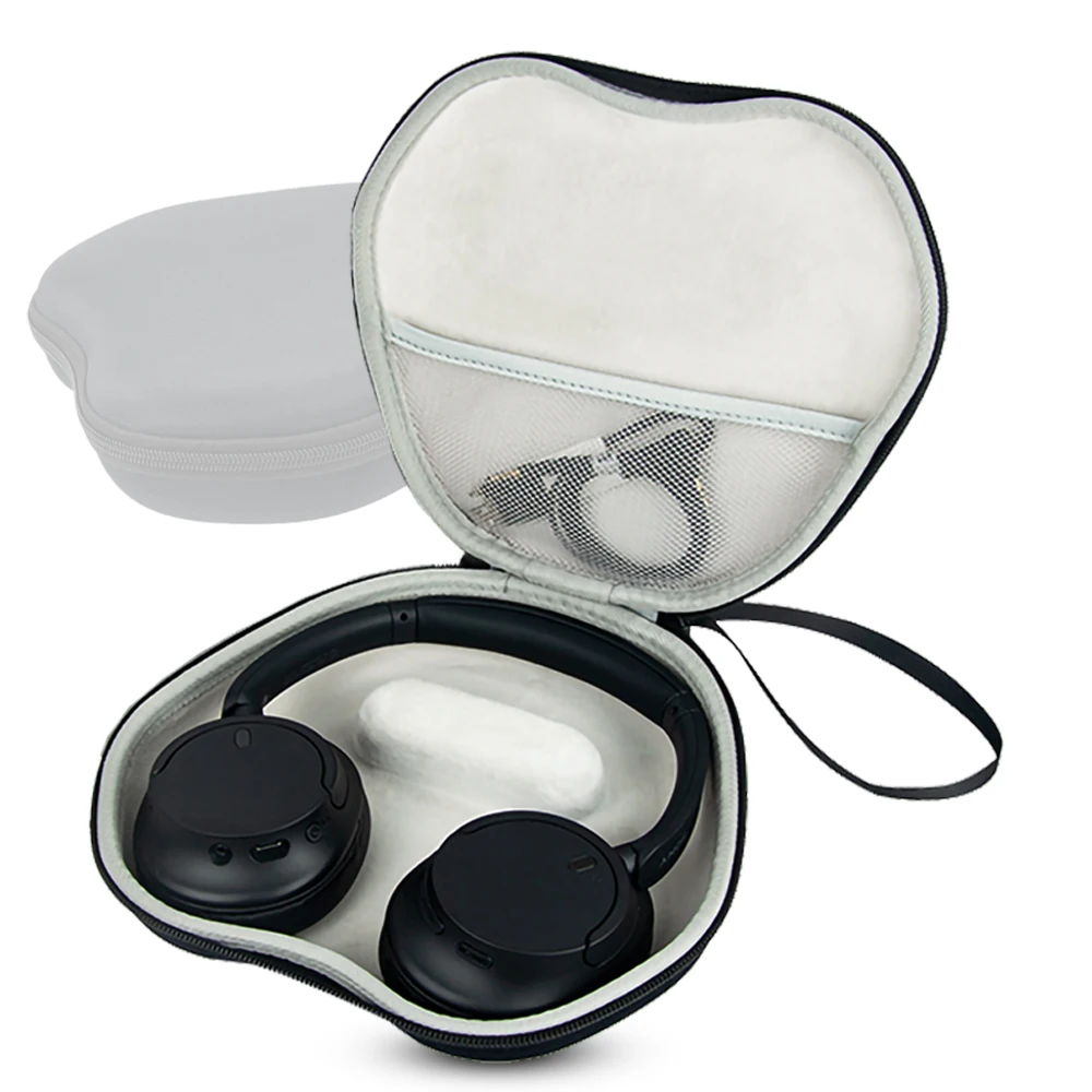 

Portable Hard EVA Storage Bag for Airpods Max Headset Protect Box for SONY WH-CH720N WH-CH520 Headphone Carrying Case
