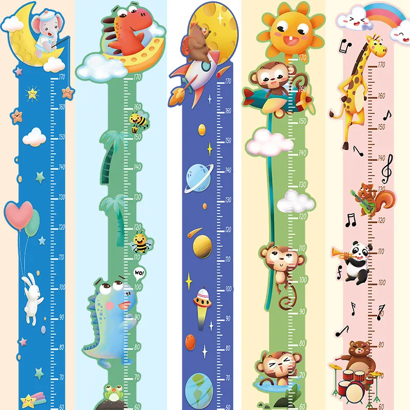 

Height Measurement Wall Stickers Children's Room Door Early Childhood Education Entrance Decoration Wall Posters