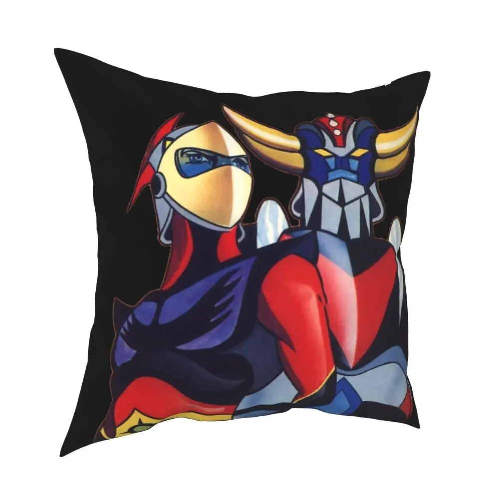 

UFO Robot Goldrake Grendizer Anime Polyester Pillowcase Home Decor Cushion cover Gift For Anime Loving Double-Sided Print 45x45