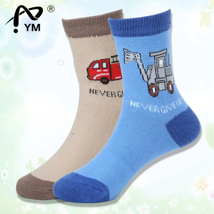 

New 5 pair /1 lot spring autumn kids socks cotton cartoon car children socks for boys 1-12 year baby socks