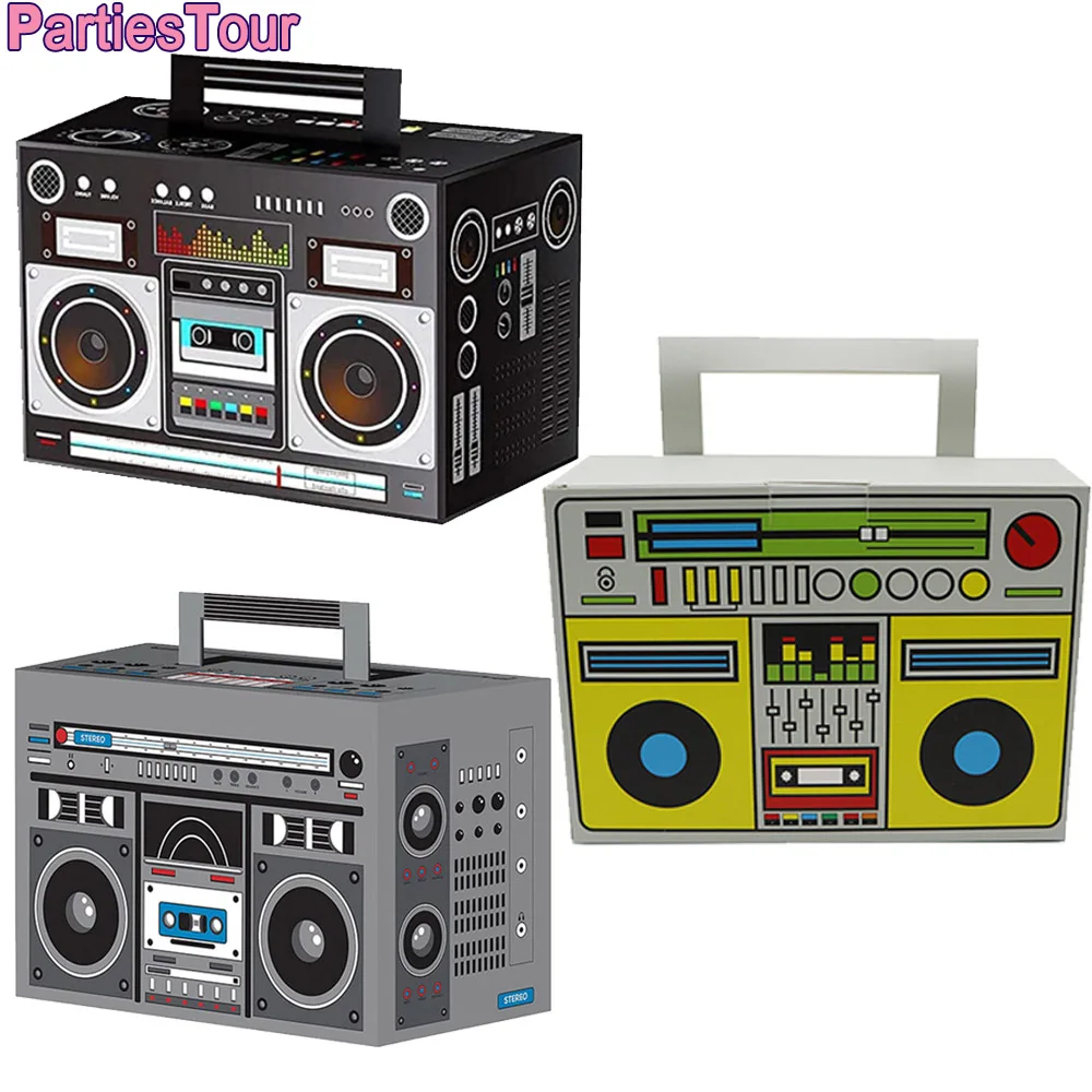 1 упаковка Новинка бум коробка подарки коробки конфет для 80-х 90-х тема Ретро Декор