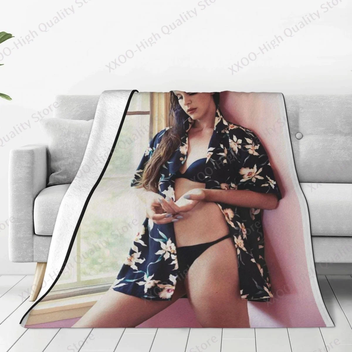 Classic Lana Del Rey Singer Kraft - Throw Blanket Fashion Brand Design Blanket Quilt Bedcover Blanket Sofa Home Textile Blanket