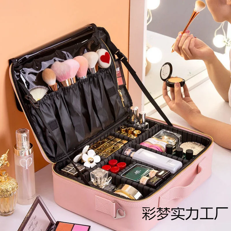 GCosmetic Bag женская портативная большая вместительная сумка для хранения татуировок