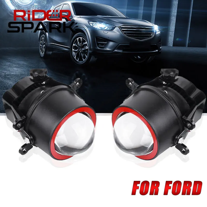 

Fog Light Lens For Ford Focus MK2/MK3/Fiesta/Ranger/Fusion/Honda/Mitsubishi 3.0 inch Bi-led Projector Lenses 12000LM 70W Hi/Lo