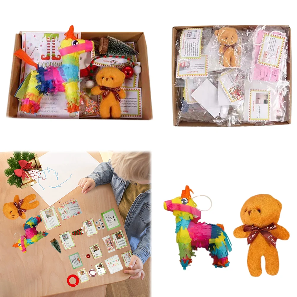 2024 комплект эльфа 12/24 дня Рождества забавный реквизит для занятий эльфом