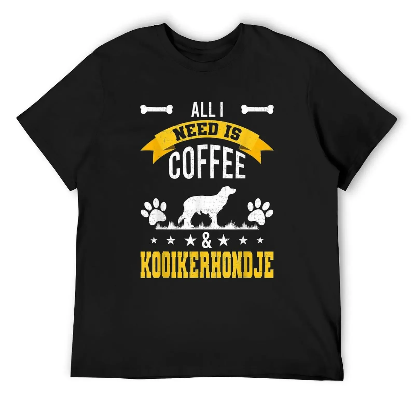 Футболка I Need Coffee And Kooikerhondje Dog Lover футболки с рисунком рэпера быстросохнущая