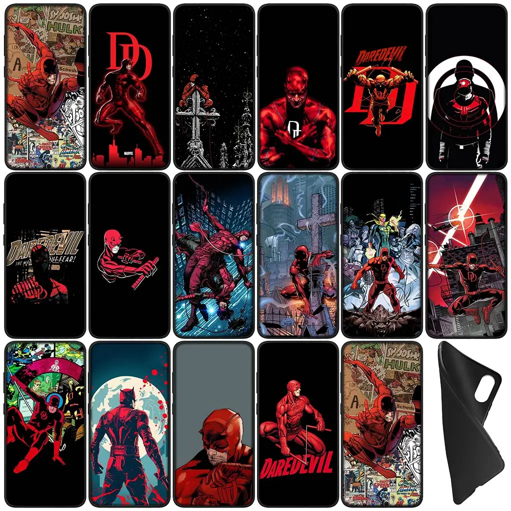 Гибкий чехол с изображением героев Marvel для Samsung Galaxy S22 S21 S20 Fe Ultra S8 Plus + S7 Edge M15