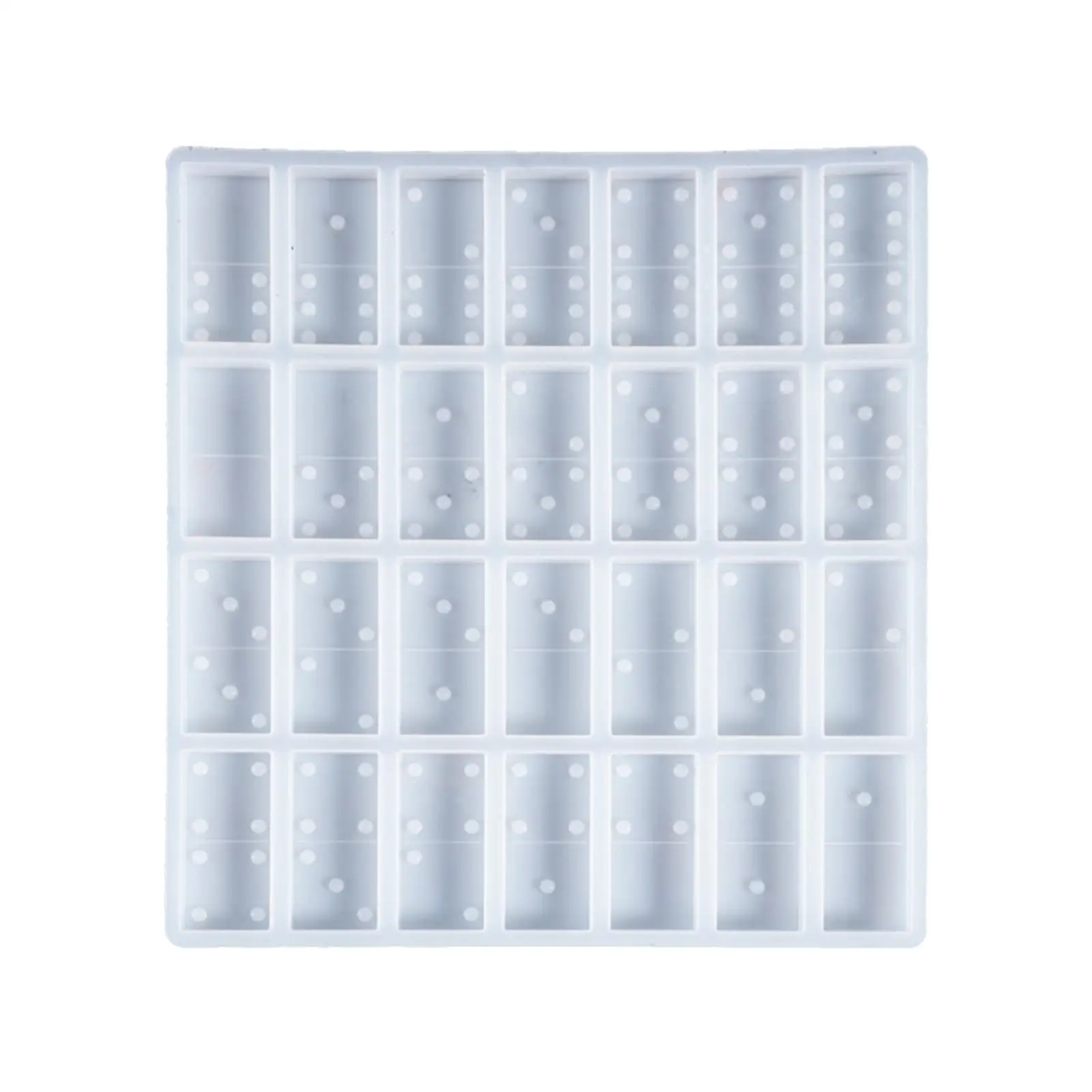 

Антипригарные домино формы DIY эпоксидные силиконовые формы смолы литье кристалл для сушеных цветов