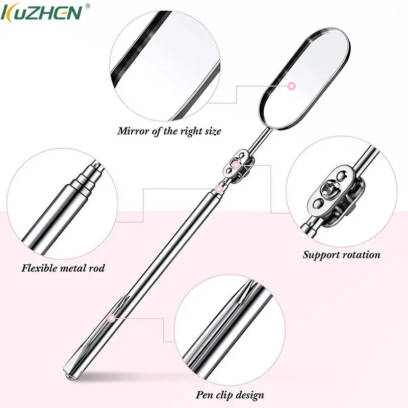 

Зеркало для наращивания ресниц с длинной ручкой, вращающееся на 360 градусов