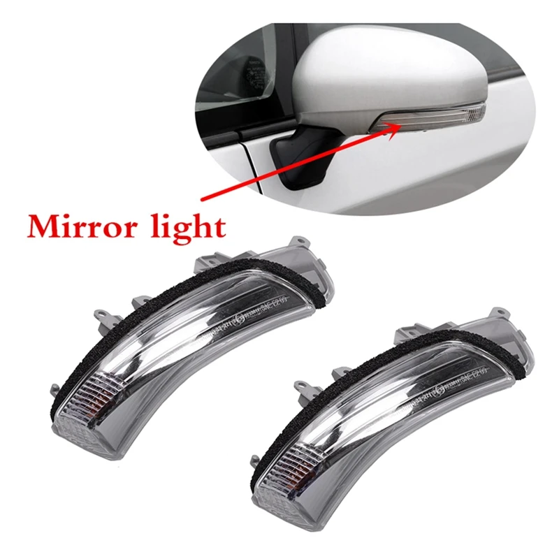 

For Toyota PRIUS WISH RACTIS VERSO-S 2010-2015 Car LED Rear View Mirror Light Turn Signal Light 81740-52040
