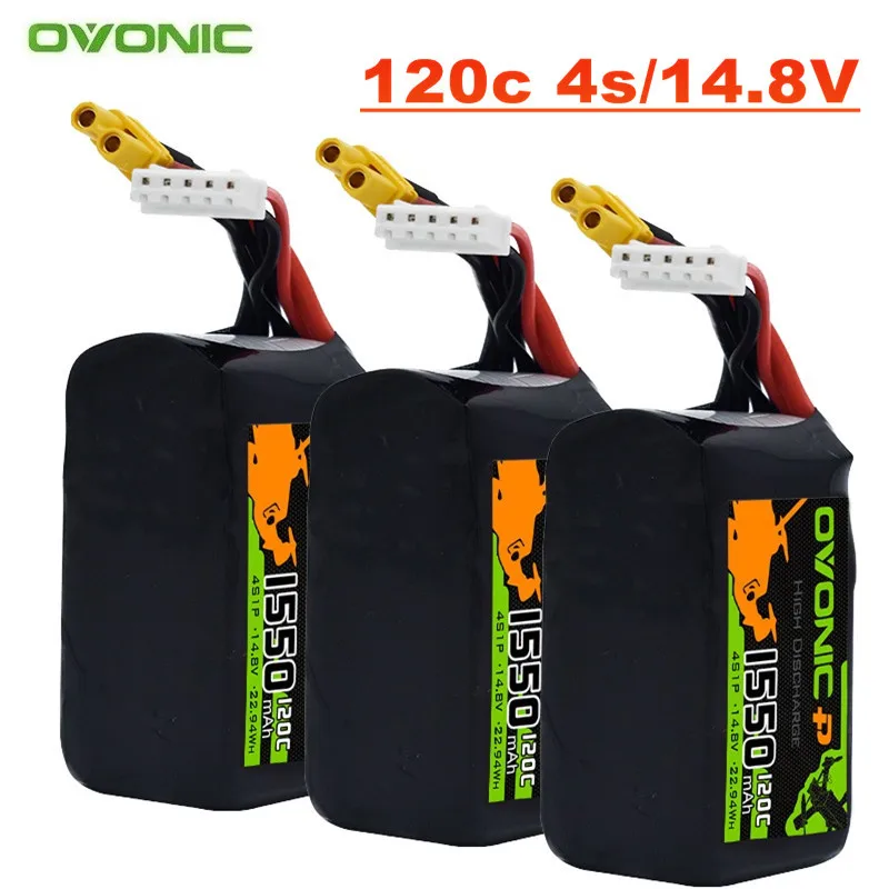 Обновленная аккумуляторная батарея 1550 мАч 14 8 C в Lipo для радиоуправляемого