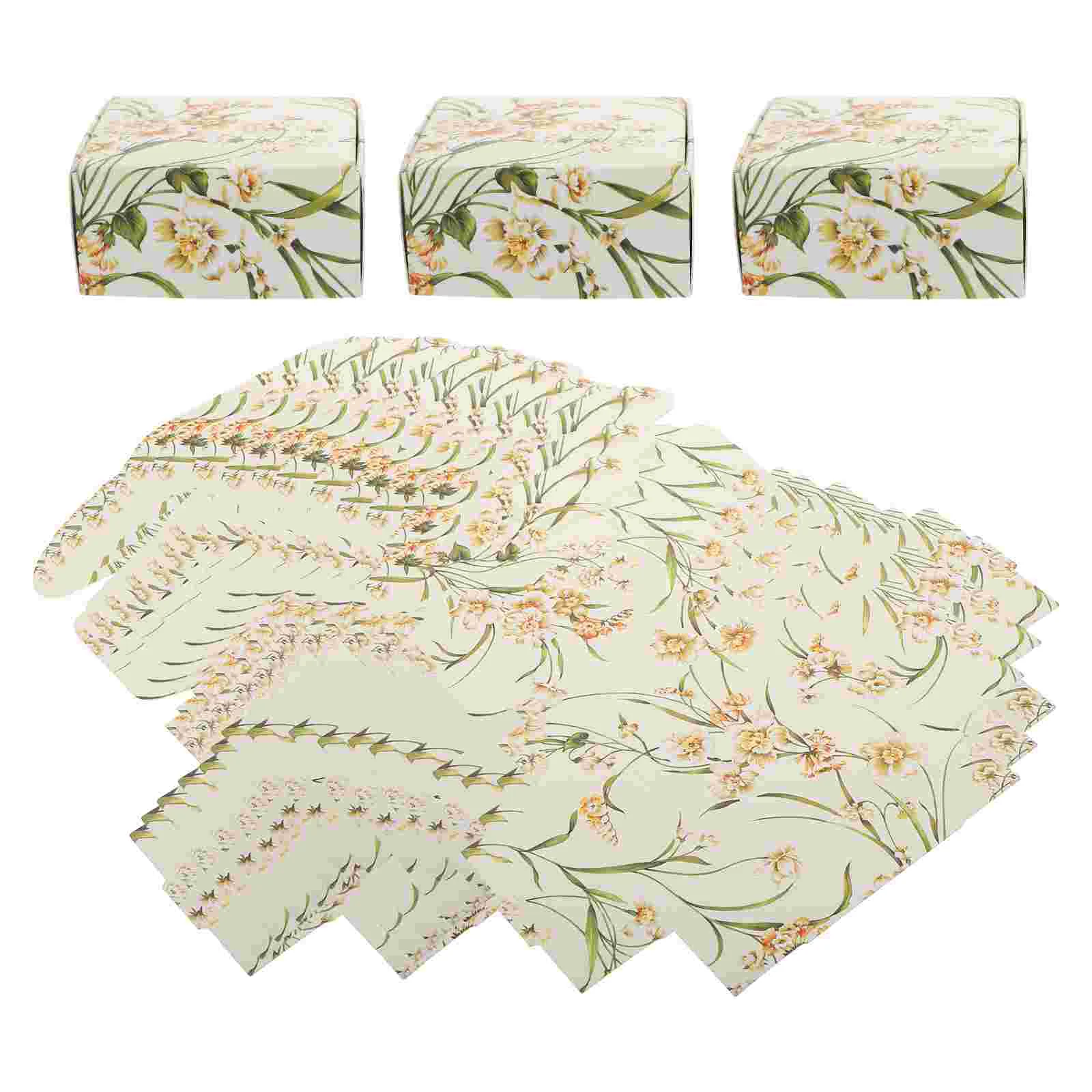 

Cake Stand Gift Wrapping Case Handmade Soap Holder DIY Paperboard Packing Cases