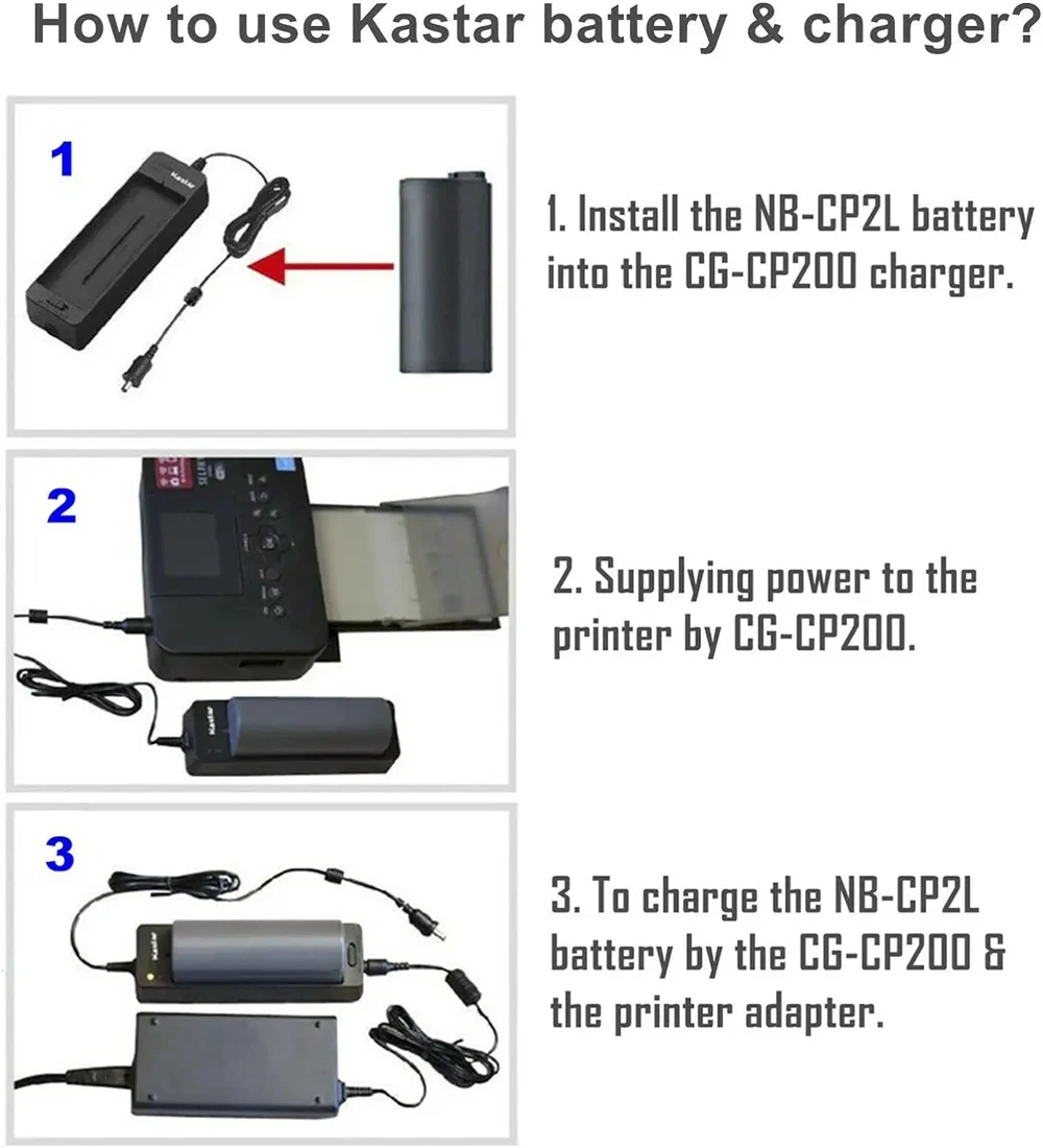 Аккумулятористочник питания NB-CP2L cp1l BG-CP200 для Canon Photo drucker selphy cp1300, cp1200, cp100, cp200, cp300, cp400, cp510, cp770, (art.: 3920c662faee9) - 3920c662faee9