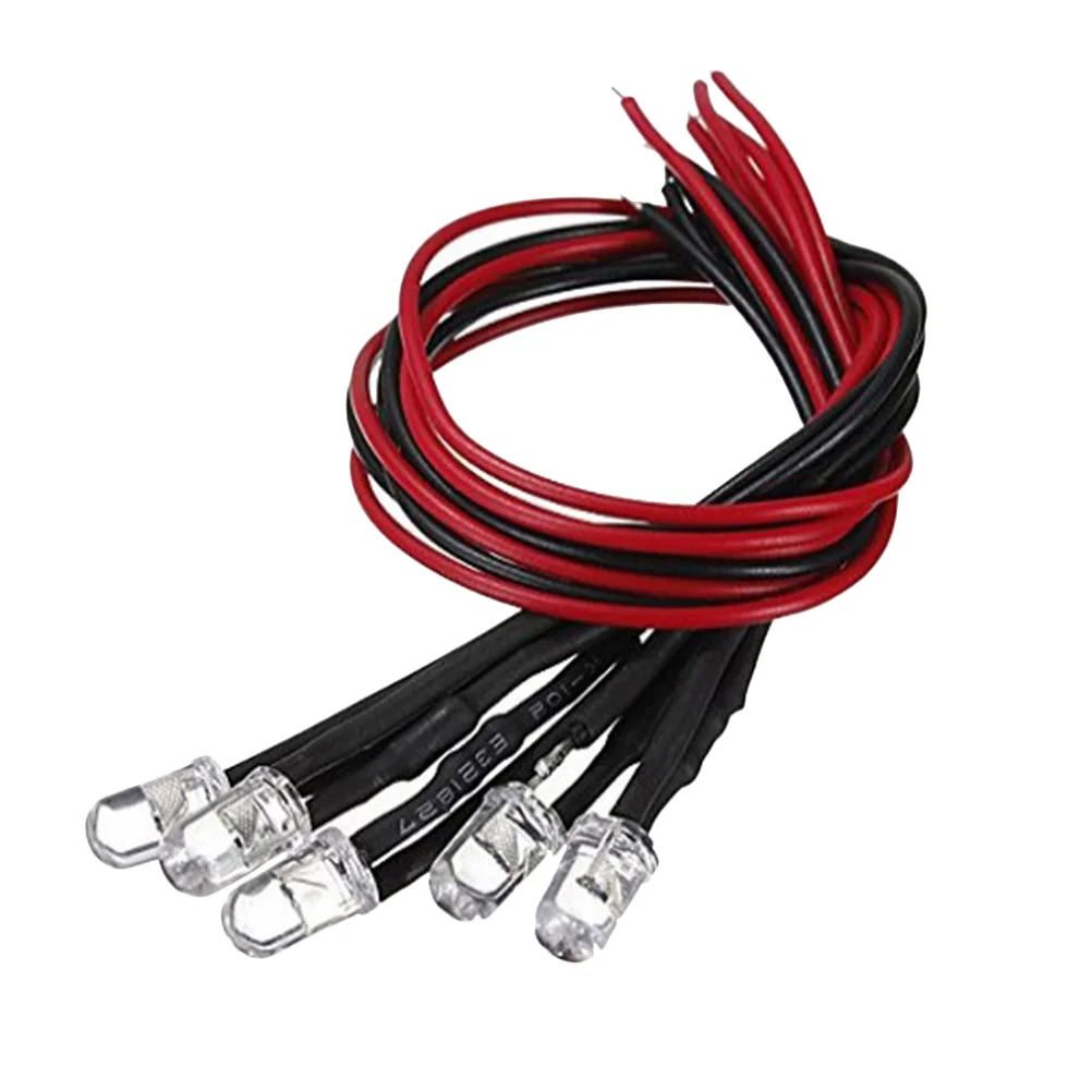 50 шт. предварительно смонтированные светодиодные фонари с излучающим диодом для