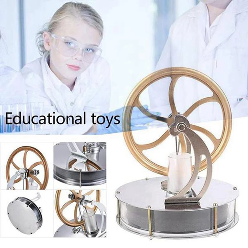 Температурная модель двигателя Стирлинга тепловая пара обучающий