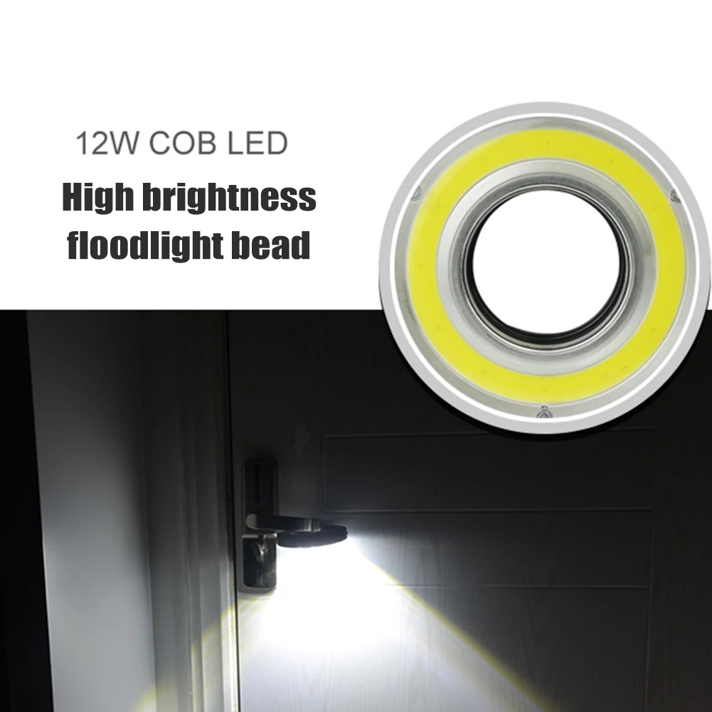 

Portable COB LED Camping Lantern with Buckle 3 Modes Waterproof Mini Outdoor Mountaineering Hiking Night Hanging Lights