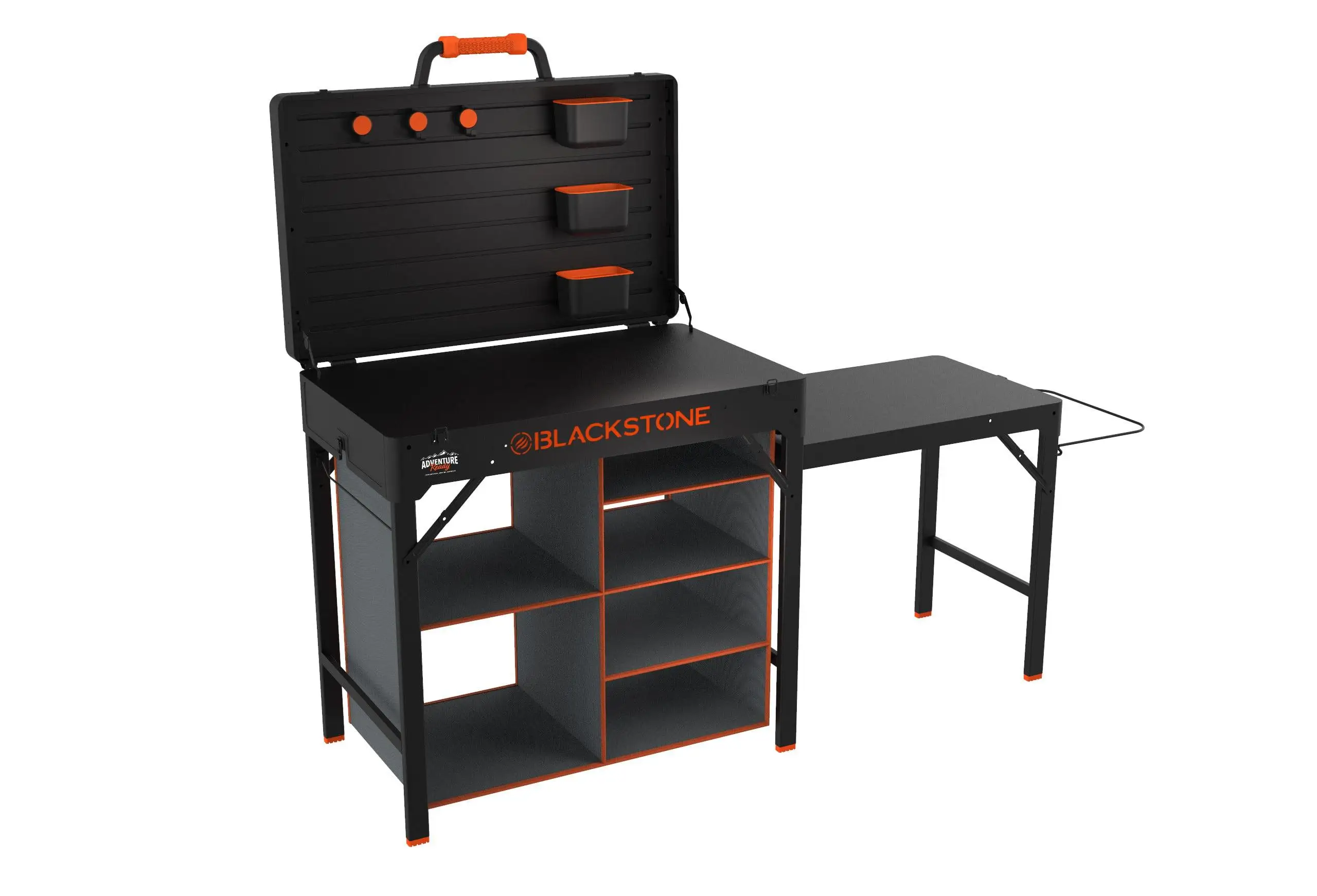 

Adventure Ready Prep, Serve, and Store Cart