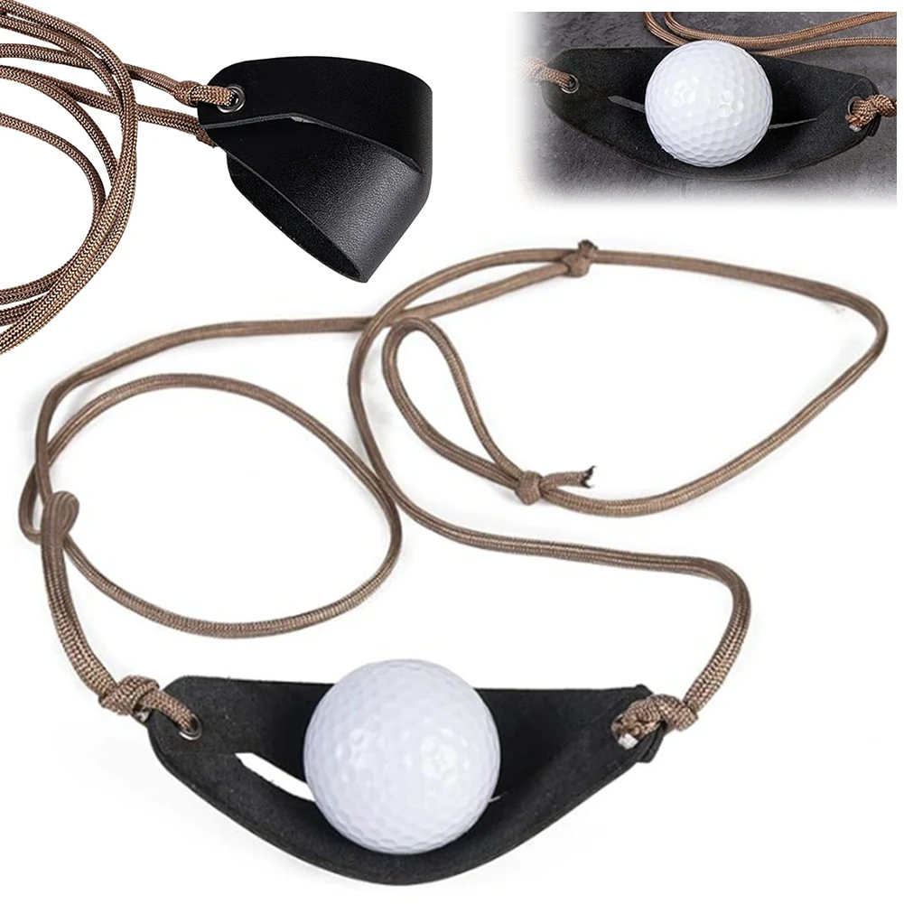 Кожаный чехол-слинг ручной работы старомодная Рогатка для спорта на открытом