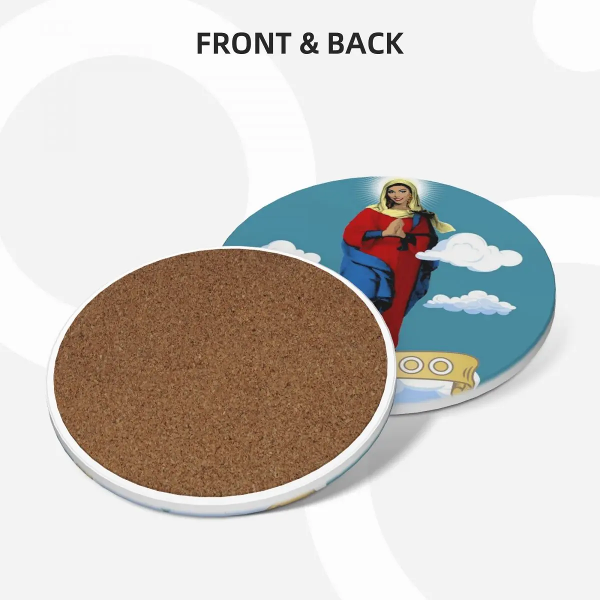 Керамические подставки (набор из 4) кастрюля и чашки для кухни