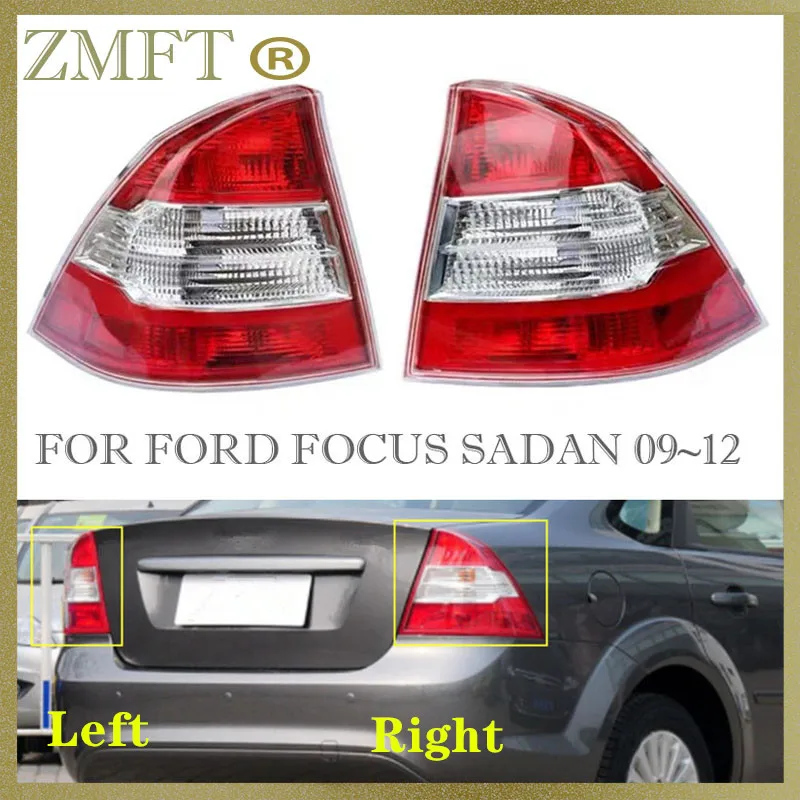 

Задний Фонарь левый и правый для заднего бампера Ford Focus Sadan 2009 2010 2011 2012, 2 шт.