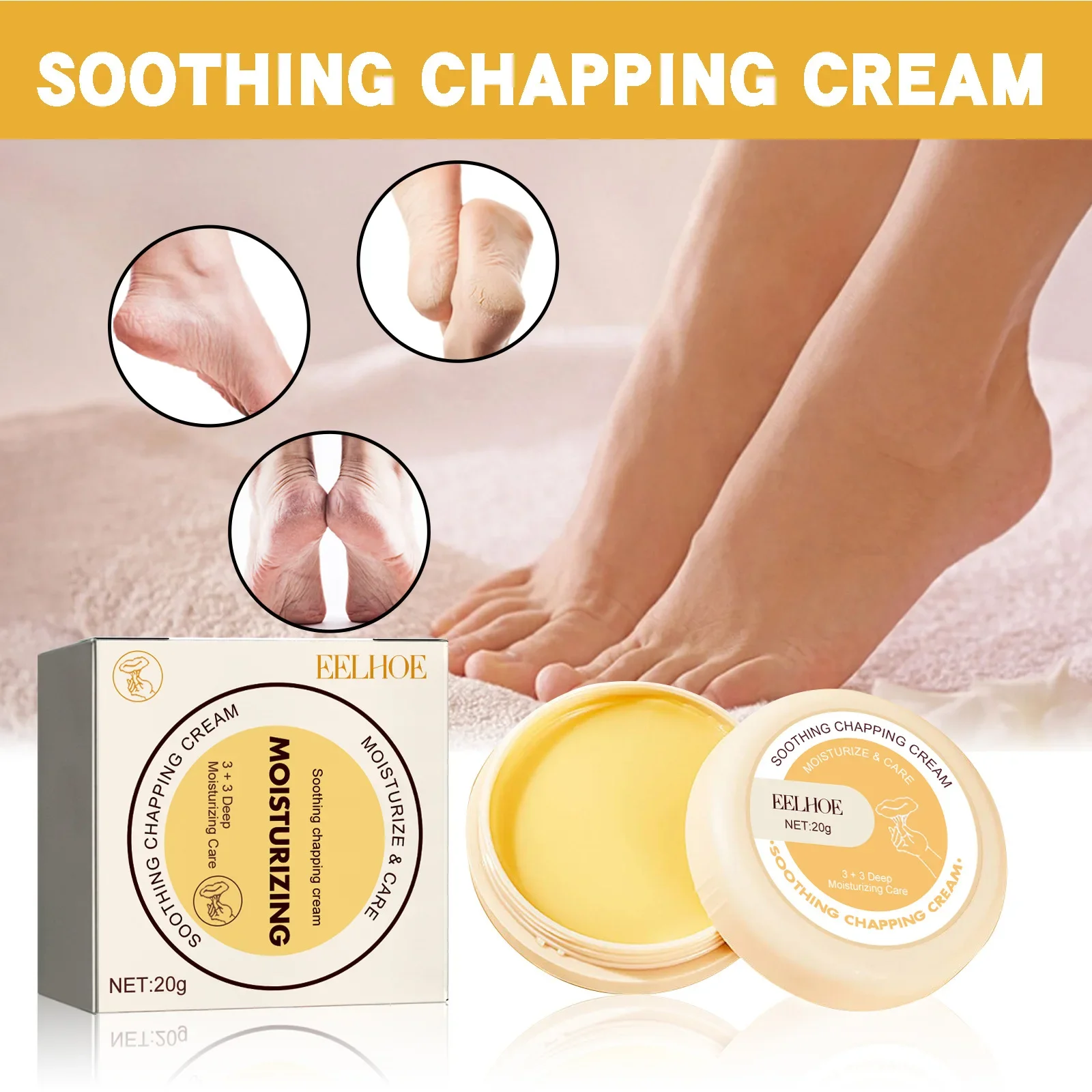 Антивозрастной крем для ног удаление омертвевшей кожи отшелушивание увлажнение