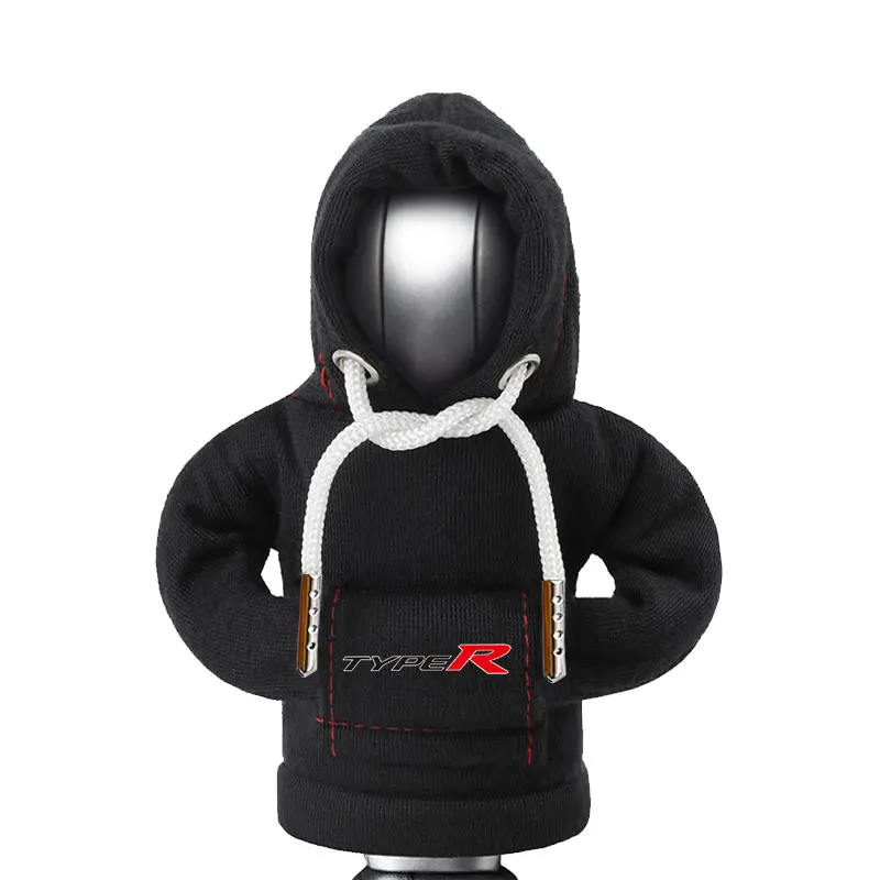 

Толстовка с капюшоном для автомобиля, модная толстовка, автомобильная ручка переключения передач, декоративный чехол для Honda Type R Civic TYPER 2018 2019 2020 2021