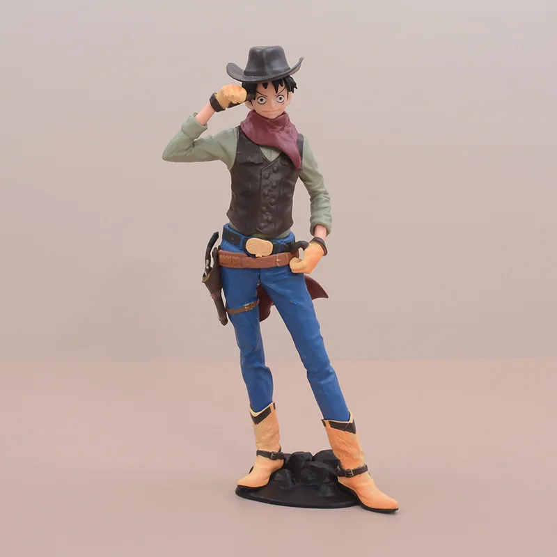 

Аниме One Piece, фигурка из ПВХ, ковбойский Луффи, ковбой, нами, коллекционная экшн-фигурка, искусственная кукла, модели игрушек, коллекция игрушек