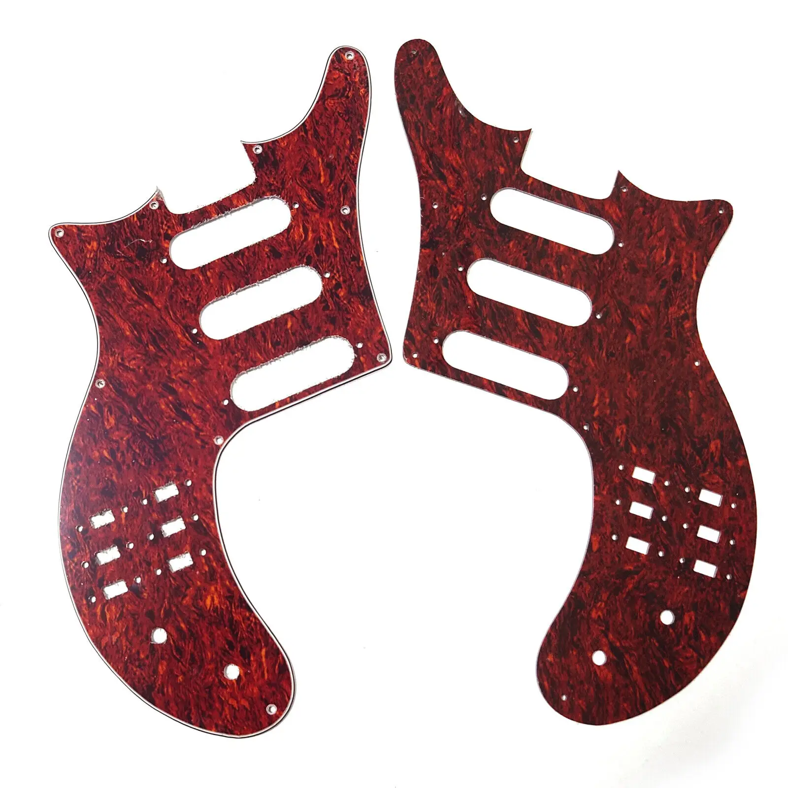 Накладка для гитары левая и правая стрелка SSS Burns Tri Sonic одинарная пластина царапин